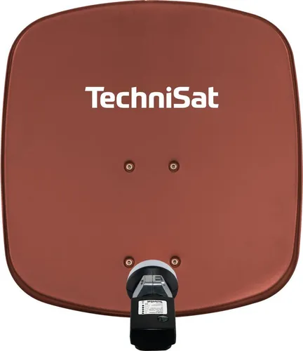 TechniSat DIGIDISH 45 mit Satfinder V/H-LNB - Hochleistungs-SAT-Antenne mit 45 cm Durchmesser, ideal für unauffällige Montage auf Balkonen, bietet hervorragenden Empfang digitaler TV- und Radioprogramme.