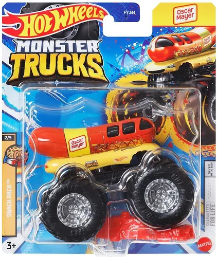 Monster Trucks | Hot Wheels | 1:64 Die-Cast Fahrzeuge | Autos | Mattel, Fahrzeug:Oscar Mayer