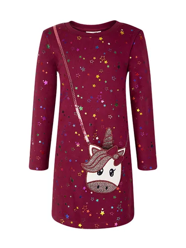 happy girls by Eisend Kleid in Rot, Größe 146, Kinder von happy girls by Eisend