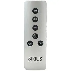 SIRIUS Remote Control 10000 - Elegante Fernbedienung für Sirius Lichter mit Timer-Funktion, Dimmer und einer Reichweite von bis zu 10 Metern - ideal für die einfache Steuerung Ihrer Beleuchtung.