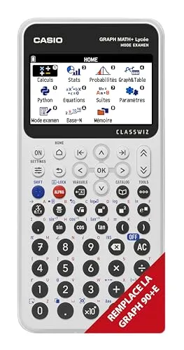Casio Graph Math+ - Taschenrechner für Mathematik, ideal für Schule und Studium mit Trigonometrie, Vektorrechnung und komplexen Zahlen