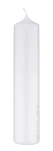 Kerze Weiß 500 x 50 mm, Altarkerze Kaminkerze Laternenkerze Markenkerzen, NEU