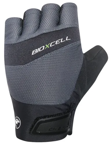 Chiba Fahrrad-Handschuhe BioXCell Pro dunkelgrau - 1 Paar, Größe: L