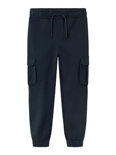 NAME IT Boy Cargohose Regular Fit - Hosen für Jungen, komfortable Regular Fit Cargohose mit elastischen Säumen für optimalen Tragekomfort und Bewegungsfreiheit.