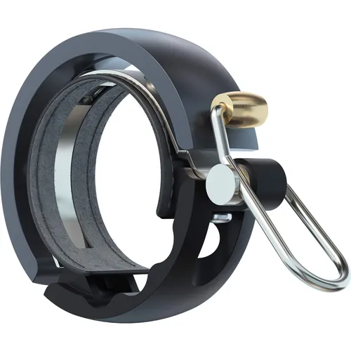 Knog Oi Luxe Fahrradklingel small - Fahrradklingel mit elegantem Design, bietet einen klaren Klang und ist ideal für stilbewusste Radfahrer.
