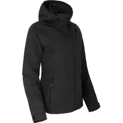 Bergson Regenjacke ROCKRIDER Damen Regenjacke, Netzfutter, 12000 mm Wassersäule, Normalgrößen, sch schwarz normal | 36