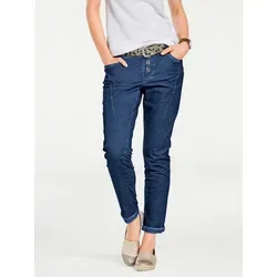 heine Jerseyhose Hose normal blau 38