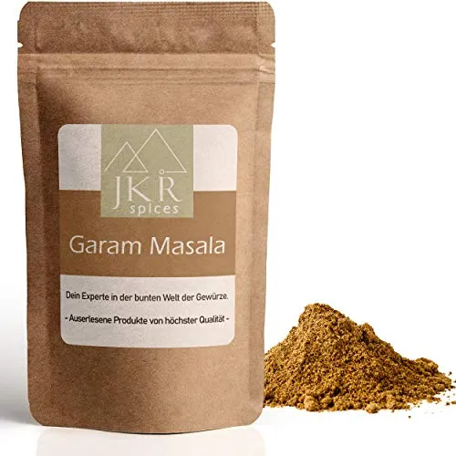 JKR Spices Garam Masala Gewürzmischung | aromatisches, indisches Gewürz - Masahla Garam | Ideal für orientalische Gerichte | 100% natürliche Zutaten in Spitzenqualität - 1000g