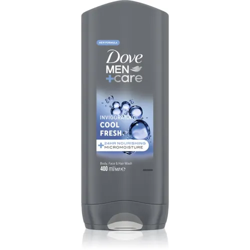 Dove Men+Care Cool Fresh Duschgel für Körper und Gesicht 400 ml