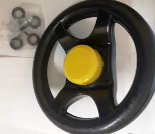 Rolly Toys Lenkrad mit Montagematerial passend für alle Rolly Toys Fahrzeuge