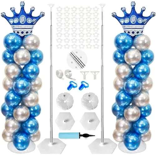 Luftballons Blau von Kaucytue