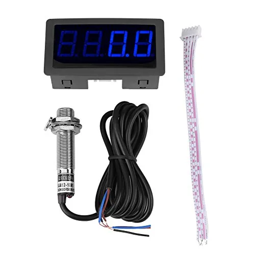 Akozon Digitale Geschwindigkeitsanzeige Tachometer
