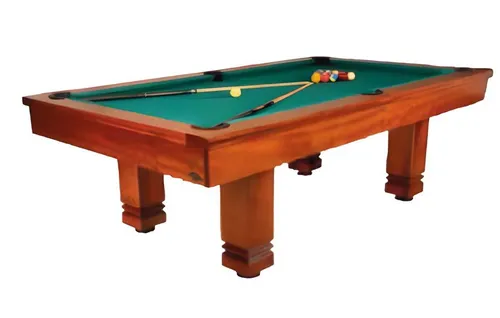 Billardtisch Esstisch Multifunktionstisch 7 Fuß - Vielseitiger Kombitisch für Spaß und Geselligkeit, in edlem Braun. Ideal für Spiel und Essen, Maße: 246 x 141 x 80 cm.