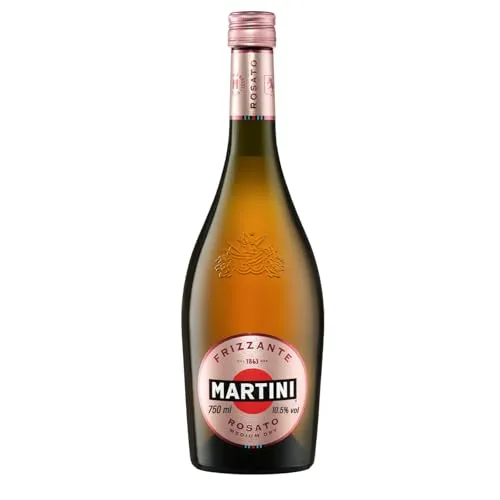 MARTINI Frizzante Rosato, 10,5 Vol.-%, 75 cl / 750 ml, Premium-Perlwein mit Noten von roten Früchten und einem Hauch frischer Säure
