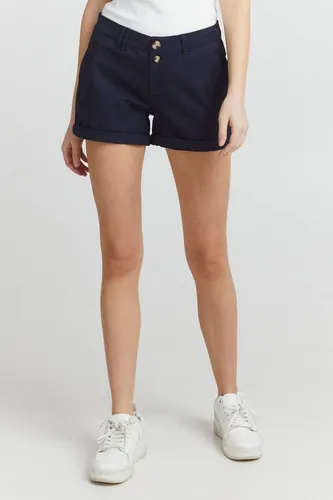 OXMO OXPiera Damen Chino Shorts - Stretch Bermuda in Dress Blues - Damen-Shorts aus hochwertiger Baumwolle mit Stretch-Anteil für optimalen Komfort und Bewegungsfreiheit. Ideal für vielseitige Sommerlooks!