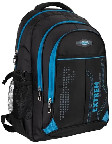 EAAKIE Rucksack Damen Herren Sport Schulrucksack Freizeit Reise Wandern Arbeit Backpack (BLAU)