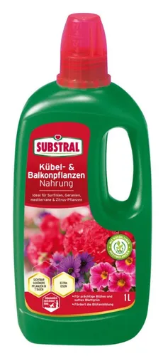 Substral Kübel- & Balkonpflanzen Nahrung 1 L