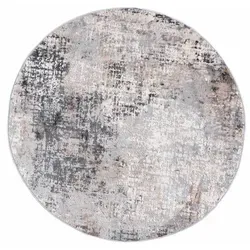 Mazovia Teppich Hellgrau 100x100 cm - Moderne Teppiche, Oeko-Tex® Standard 100, pflegeleicht und ideal für Fußbodenheizung, sorgt für Wärme und Komfort in jedem Raum.