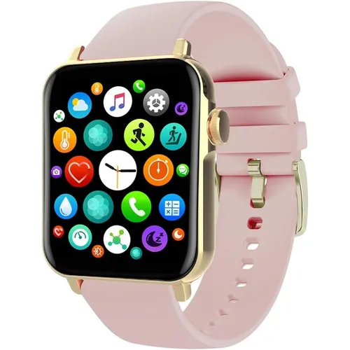 SMARTY 2.0 Smartwatch – Rosa Armbanduhr mit Touch-Display