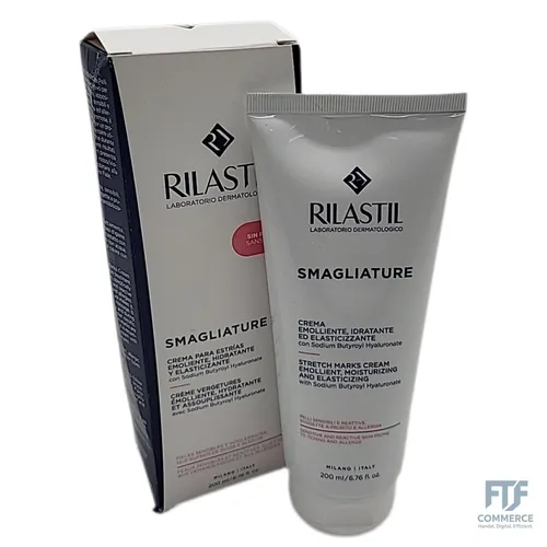 Rilastil Dehnungsstreifen-Creme, Behandlung gegen Wachstumsstreifen, Pflegt, Spe