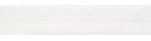 Prym 906710 Schrägband elastisch 40/20mm Weiß - Elastisches Schrägband aus 100% Baumwolle, ideal für kreative Nähprojekte. Perfekt für eine flexible Verarbeitung und ansprechende Akzente.