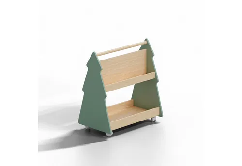 HAGO Kinderregal Tanne Baum Grün Beige von Hago