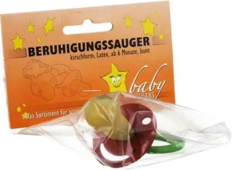 BERUHIGUNGSSAUGER kirschf.Lat.ab 6 M.bunt 1 St