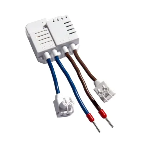 Intertechno Funk-Powerschalter ITWR-3501, Weiß - Funk-Powerschalter für einfache Haussteuerung, bis zu 3500 W belastbar und kompatibel mit allen Intertechno-Sendern. Ideal für die elektrische Steuerung in Ihrem Zuhause.