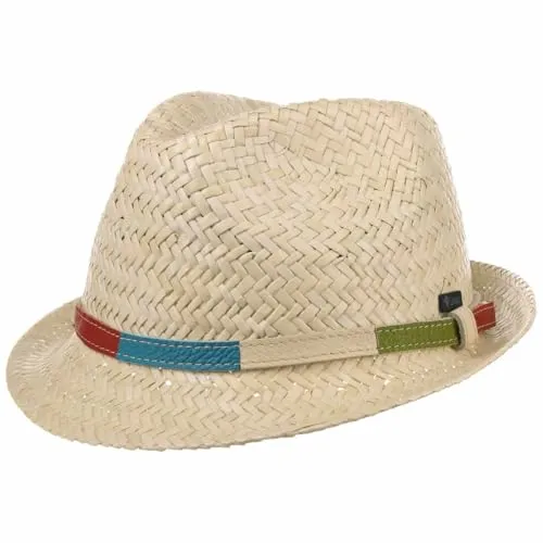 Lipodo Colour Band Kinder Strohhut Handmade aus Italien
