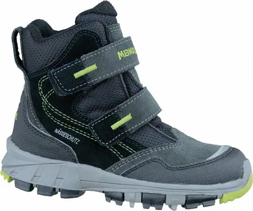 Meindl 7749 22 Winterstiefel, Lemon Anthrazit, 33 EU - Wanderschuhe für Kinder, wasserdicht und warm gefüttert für optimalen Komfort bei winterlichen Abenteuern.