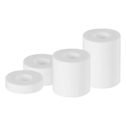 Alberts Distanzhülse, Abstandhalter, Distanzbuchsen, Hülse, Kunststoff weiß