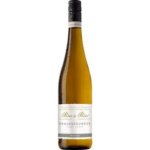 Peter & Peter Grauburgunder Pinot Grigio Weißwein trocken, 6er Pack (6 x 0.75 l)