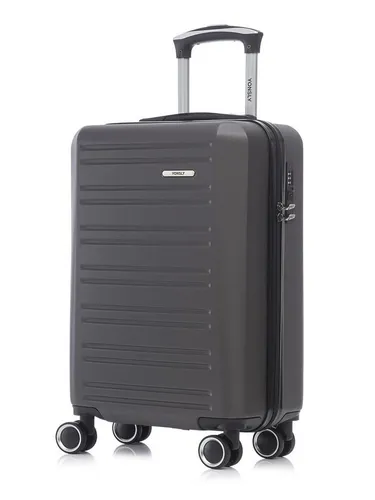 YONSLY Hartschalen Koffer M mit 360° Rollen - Robuster und leichter Trolley Reisekoffer mit durchdachtem Design, ideal für Reisen. Integriertes Sicherheitsschloss und ergonomischer Gummigriff für hohen Komfort.