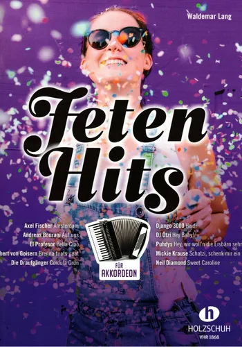 Akkordeon Noten: Feten Hits
