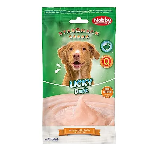 Nobby StarSnack LICKY Duck 1 Packung (5 x 15 g)