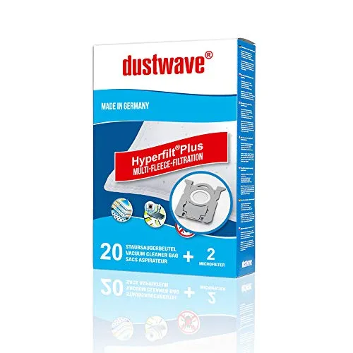 Dustwave® Premium 20 Staubsaugerbeutel für AEG Equipt AEQ15, AEQ16, AEQ17