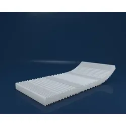 MSS e.K. VitalFoam Wellness Matratze 80 x 200 cm - 7-Zonen Kaltschaummatratze für optimale Entlastung von Wirbelsäule und Gelenken, schadstoffgeprüft und Made in Germany. Ideal für erholsamen Schlaf.