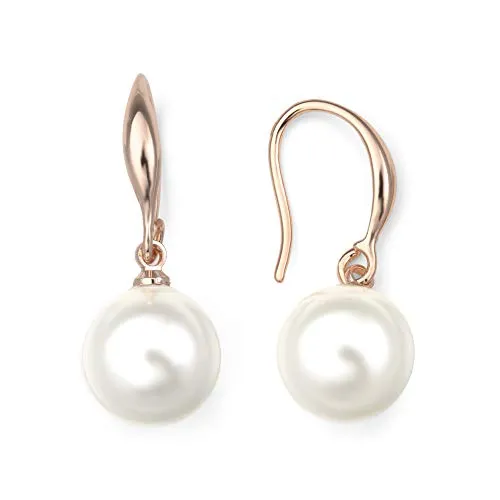 Heideman Ohrringe Nepta Damen - Elegante Ohrhänger mit Perle - Ohrringe für Damen aus hochwertigem, hypoallergenem Edelstahl in Silber, Gold und Roségold, perfekt für empfindliche Haut und jeden Anlass.