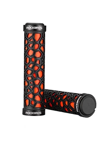 Rockbros 2017-14AOR Fahrradgriffe in orange von ROCKBROS