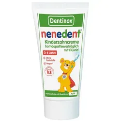 Nenedent Kinderzahncreme homöop.Vertr.m.Fluor.