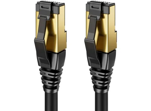 Netzwerkkabel Schwarz von deleyCON