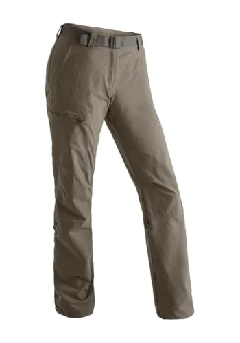 Maier Sports Lulaka Damen Wanderhose, Wasserabweisend und PFC-frei - Wanderhose für Trekking und Hiking, atmungsaktiv mit schnelltrocknender Dryprotec Technologie, flexibler Bund für optimalen Sitz und Rollup-Funktion für Vielseitigkeit.
