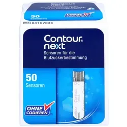 Contour Next Sensoren Teststreifen 50 ST - Blutzuckermessgeräte mit hoch präzisen Sensoren, die automatisch codieren und in allen Contour Next Systemen weltweit passen. Ideal für zuverlässige Blutzuckermessungen.