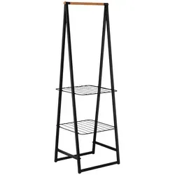 Brabantia Kleiderständer Linn, Schwarz, Metall