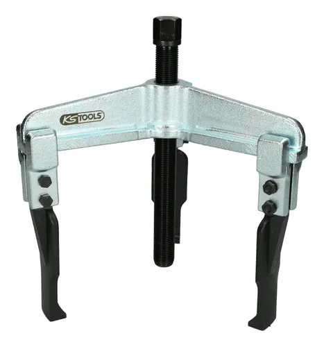 KS Tools Universal-Abzieher 3-armig mit extrem schlanken Haken - Abzieher für präzises Arbeiten, ideal für enge Bauraum und vielseitig einsetzbar von 60-200 mm.