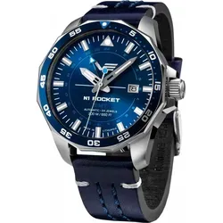 Vostok Europe NH34-225A712-LBBLAU Herren-Automatikuhr - Limitierte Herrenuhr in Dunkelblau mit japanischem Automatikuhrwerk, wasserdicht bis 20 bar und Gangreserve von 41 Stunden, ideal für stilbewusste Männer.