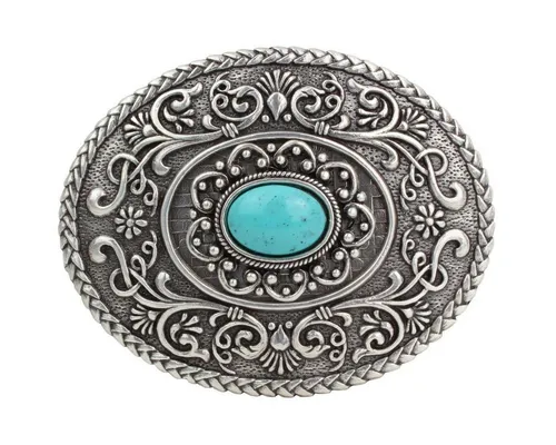 BELTINGER Gürtelschnalle Makatozanzan in silber von BELTINGER