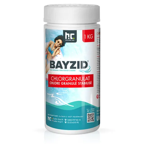 Chlorgranulat Pool 1 kg von BAYZID