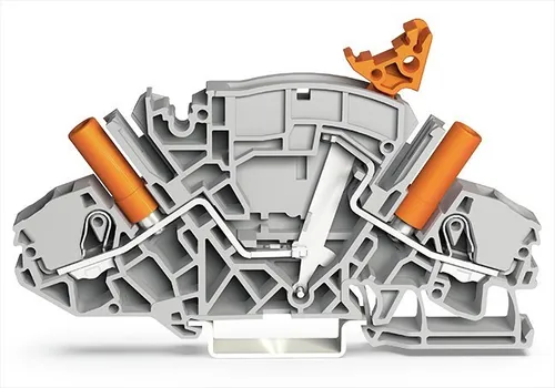 WAGO GmbH & Co. KG Trenn-/Messklemme 2007-8821 Messtrenn-Reihenklemmen