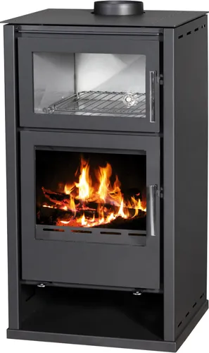 Produktbild EEK A Kaminofen REGINA F mit Backofen und externer Luftzufuhr
